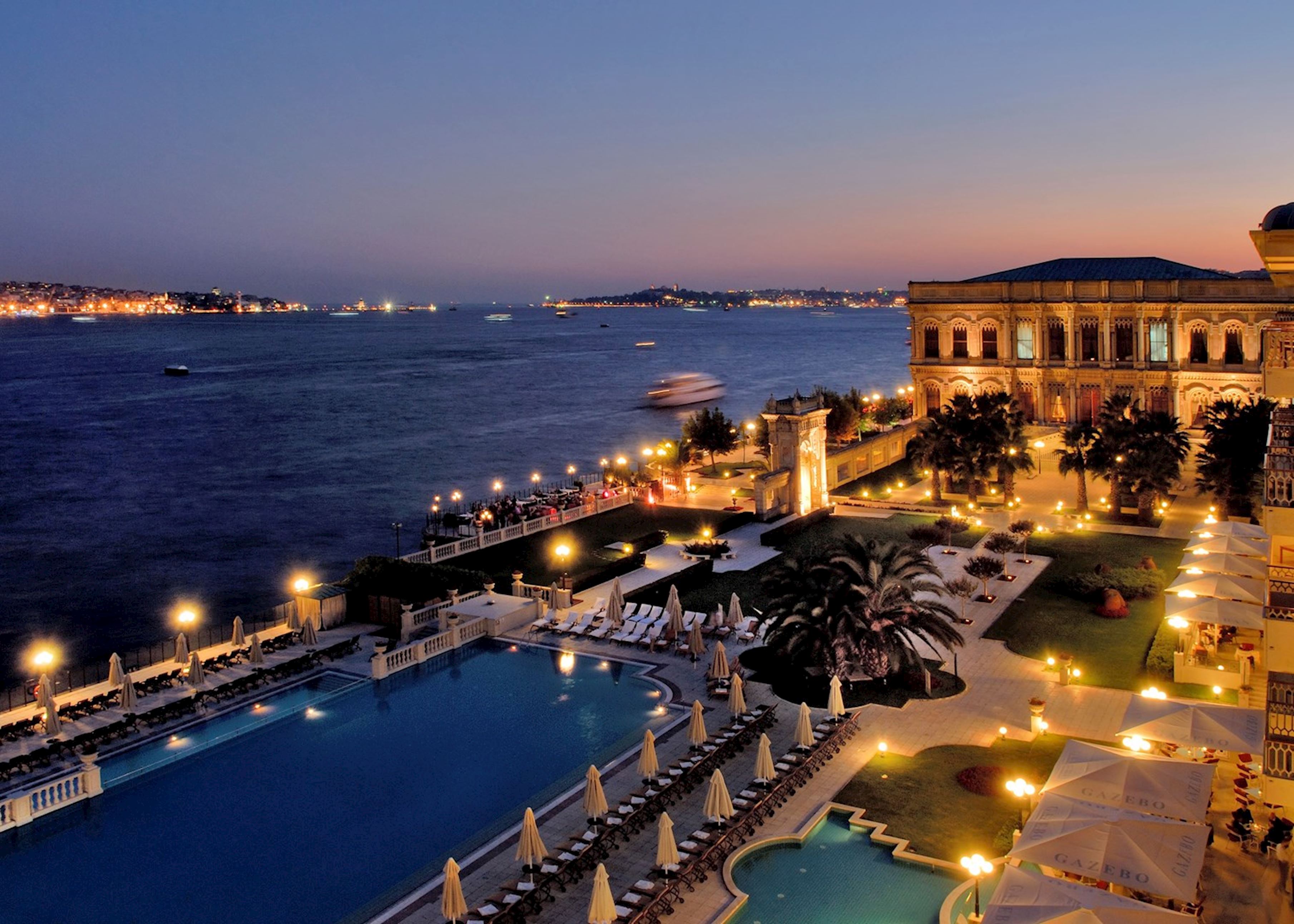 Çırağan Palace Kempinski mekan