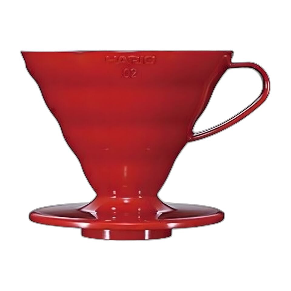 DRIPPER V60 02 PLASTIC RED (KIRMIZI)