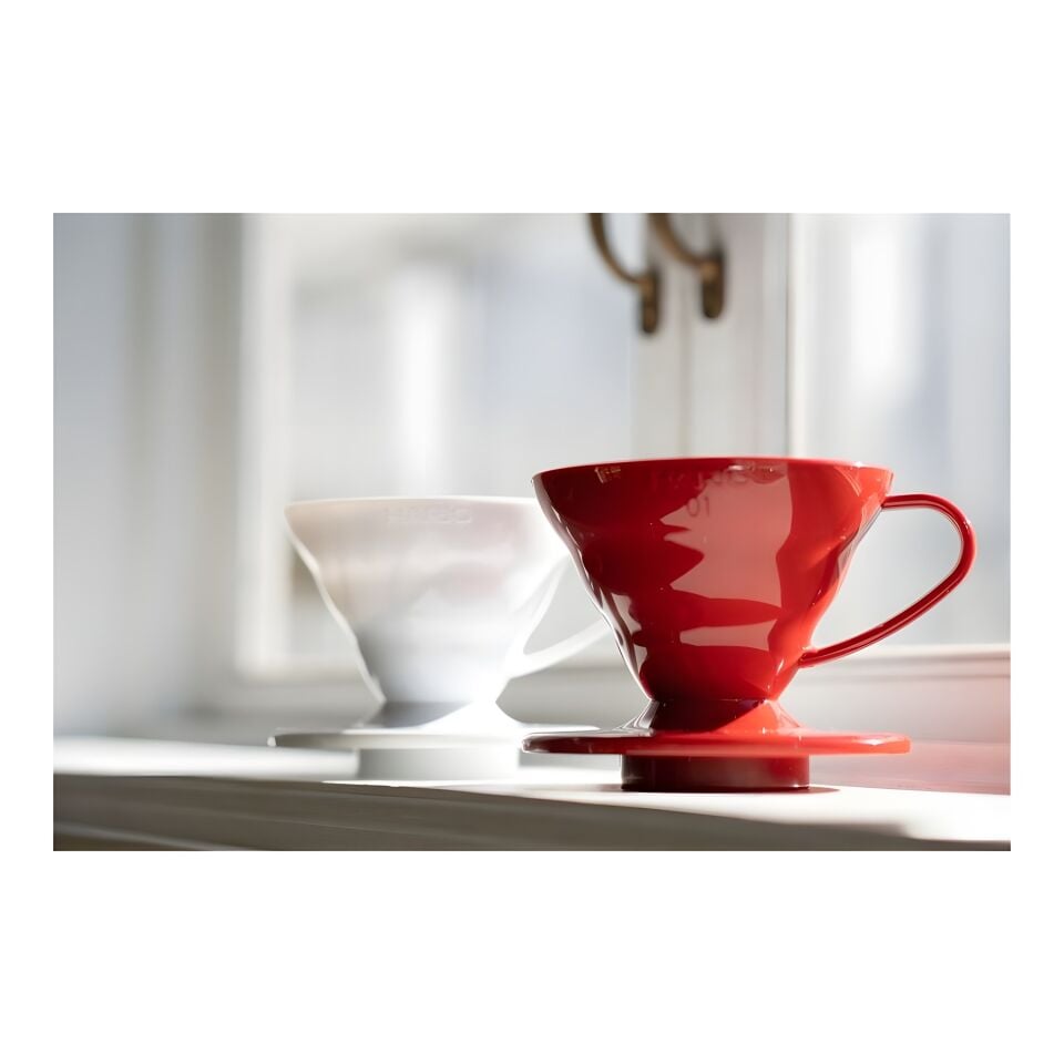 DRIPPER V60 02 PLASTIC RED (KIRMIZI)