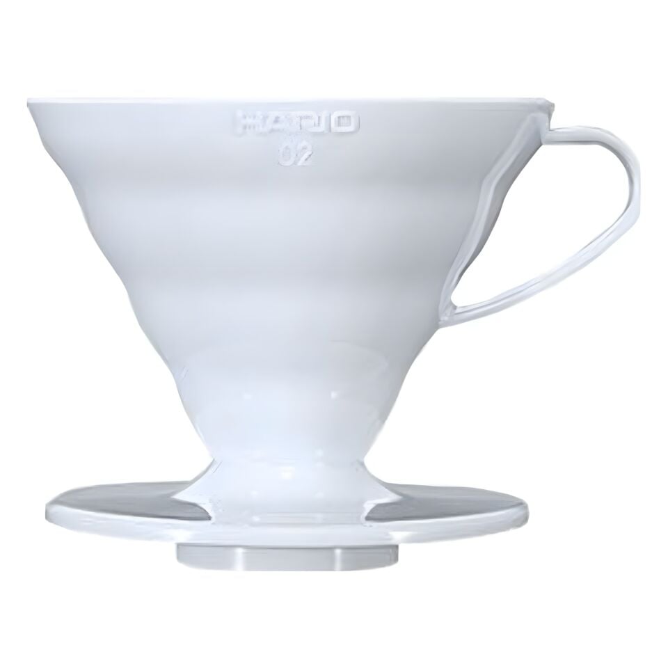 Hario V60 02 Plastik Dripper Beyaz