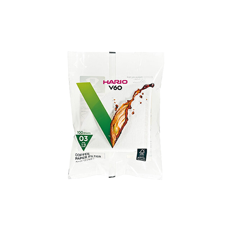 Hario V60 03 Dripper Filtresi (100 adet)