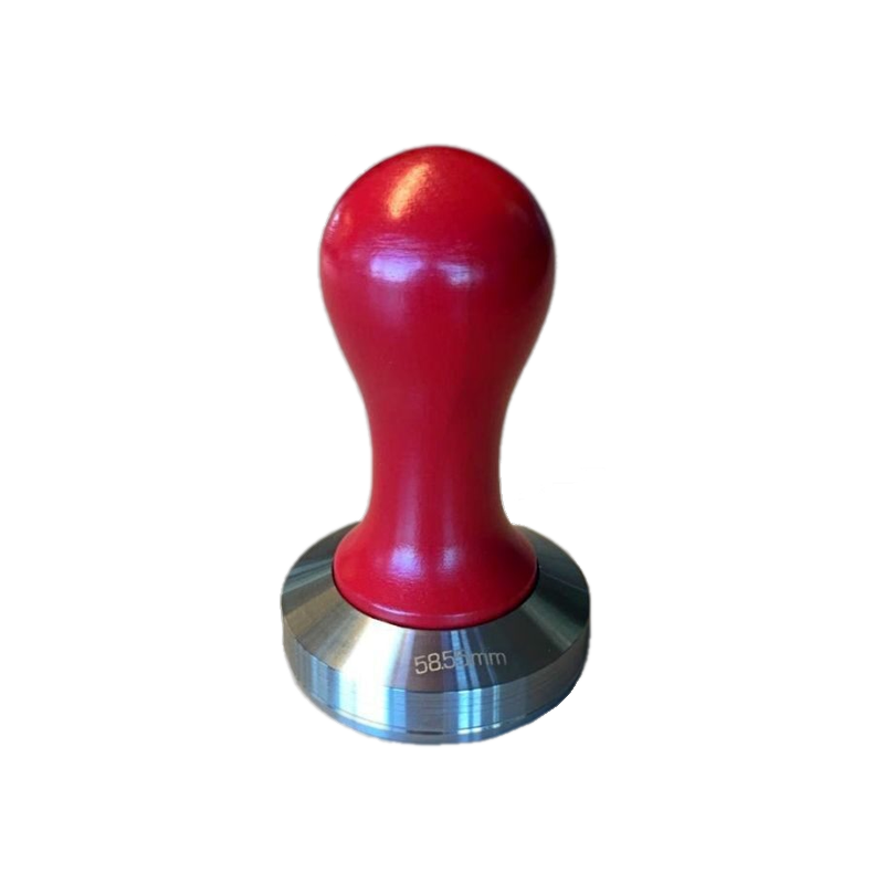 Lelit PLA481R Tamper 58.55 mm — Kırmızı Saplı