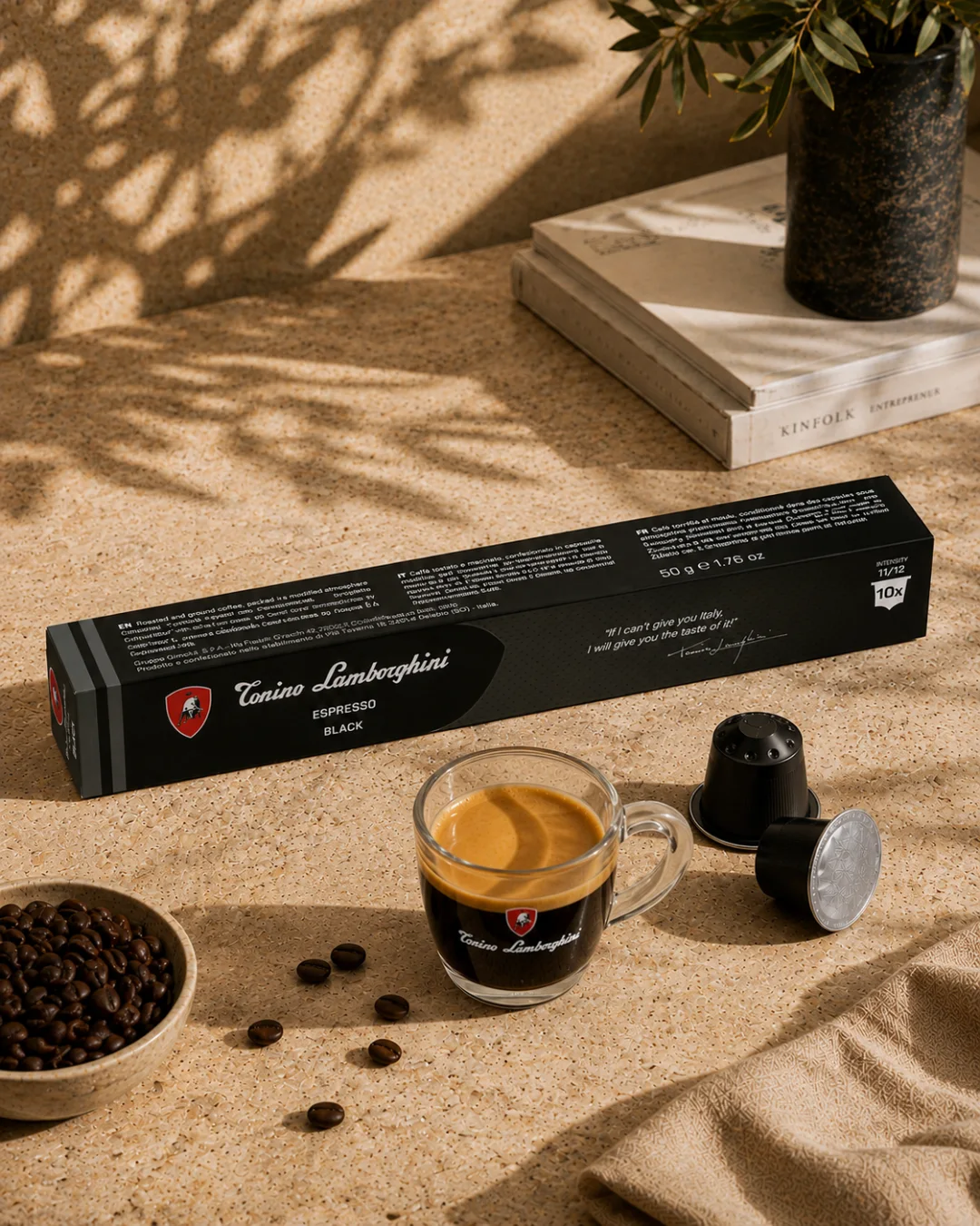 Nespresso Black — Sahne
