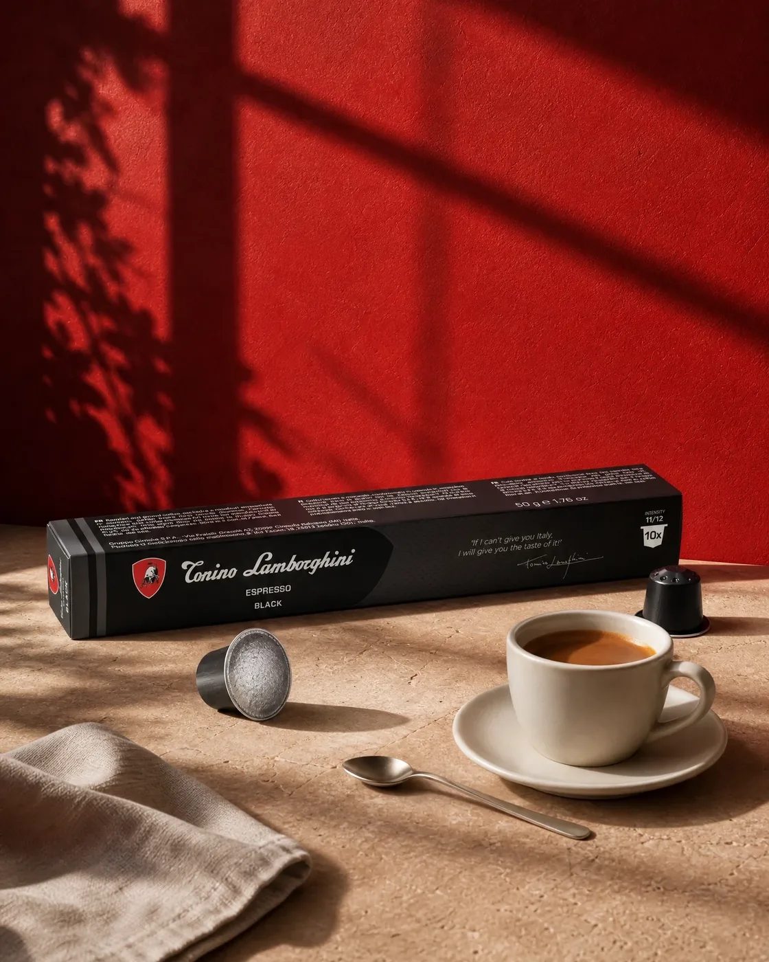 Nespresso Black — sahne