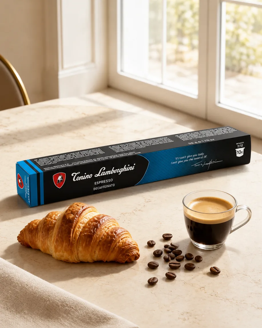 Nespresso Decaffeinato — Sunum