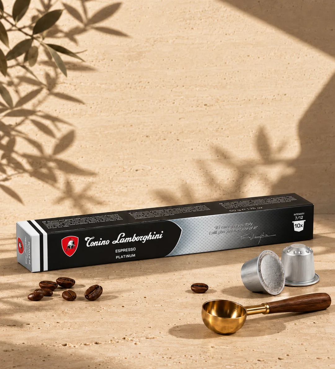 Nespresso Platinum — Sahne