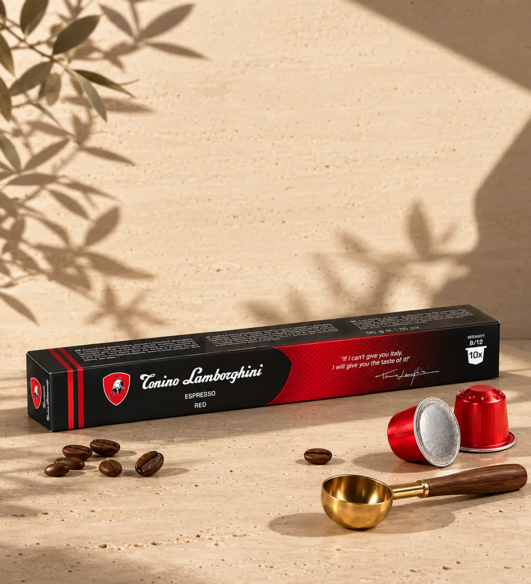 Nespresso Red — Sahne