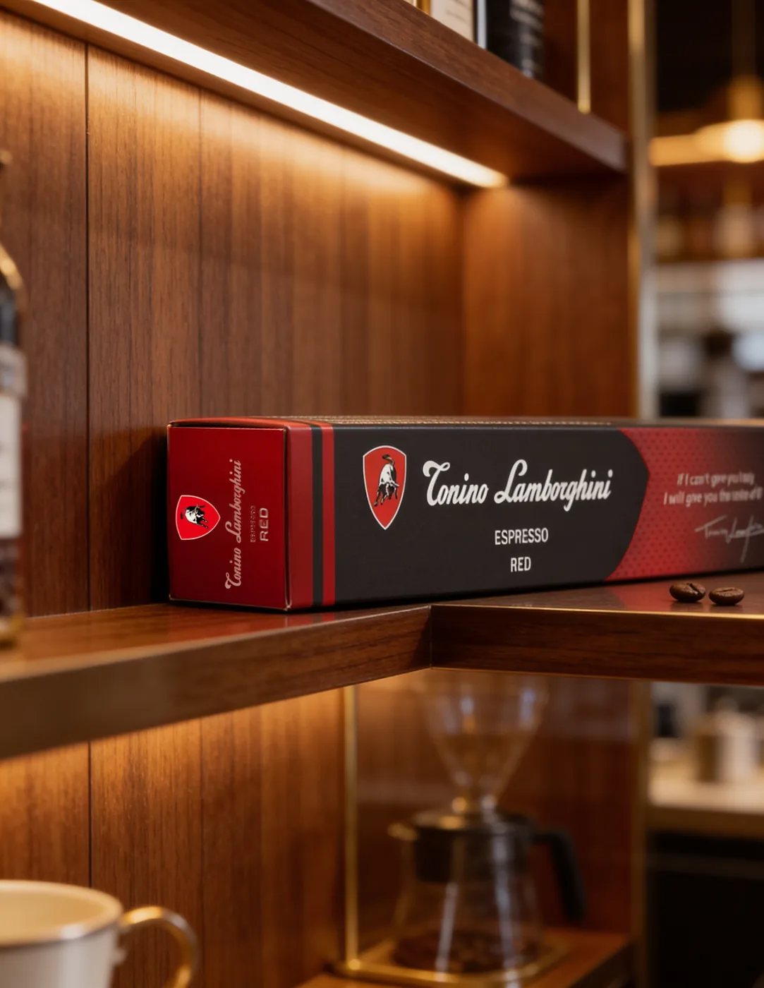 Nespresso Red — Sunum