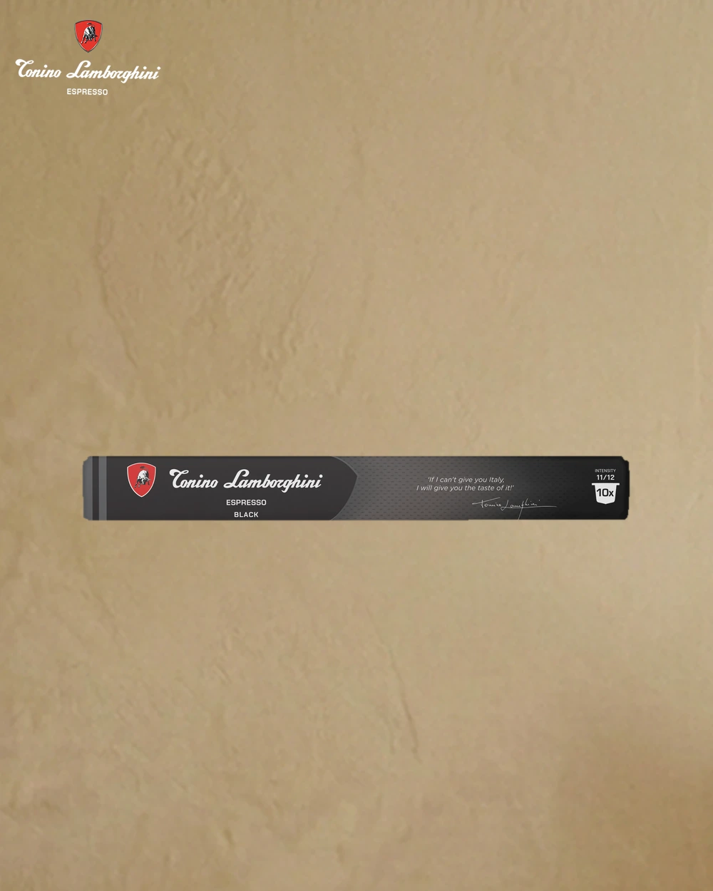 Nespresso Black — kapsül yakın çekim
