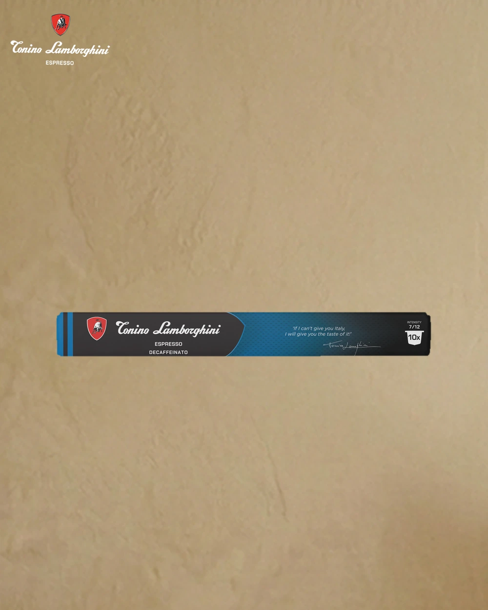 Nespresso Decaffeinato — kapsül yakın çekim